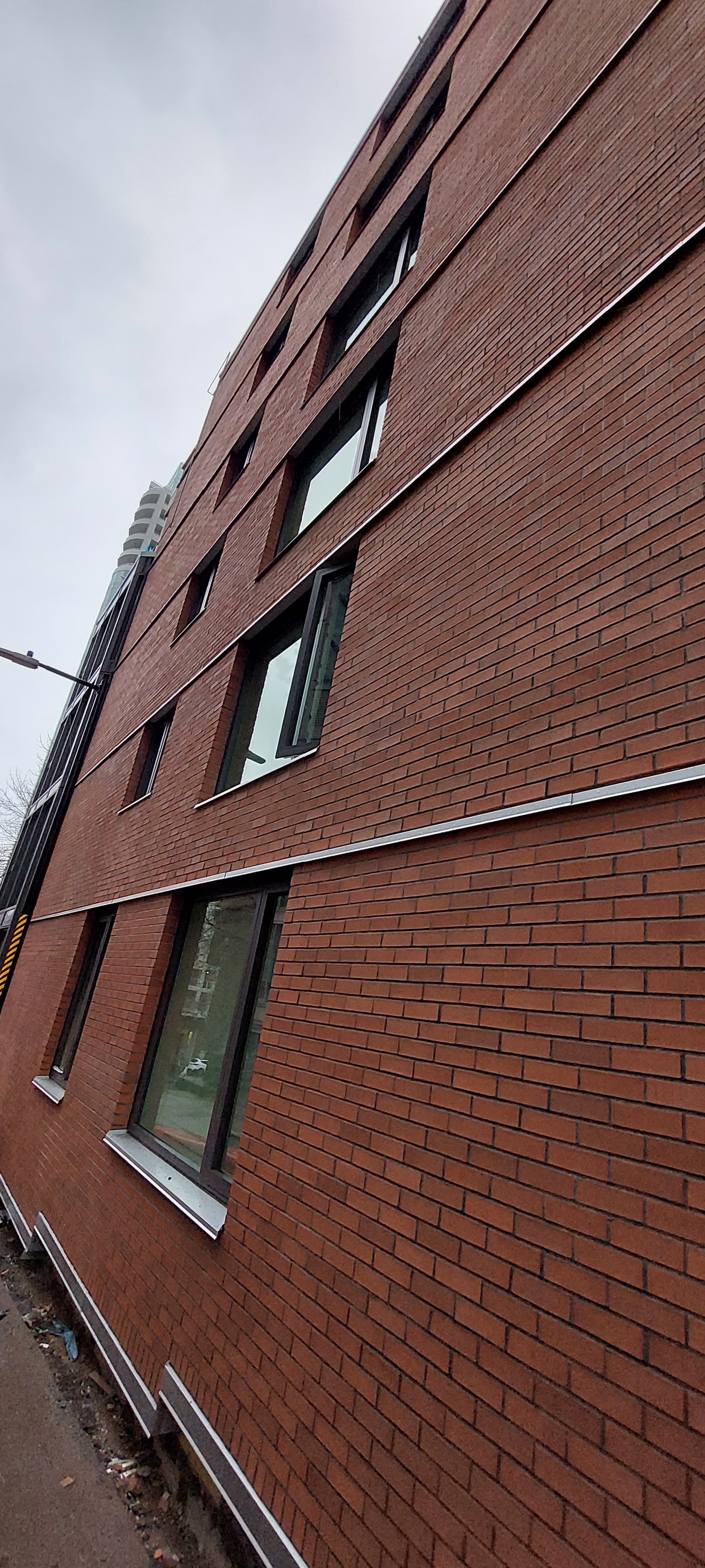 Apron flashing below window with drip edge by Tomron Construction in Maple Ridge, BC