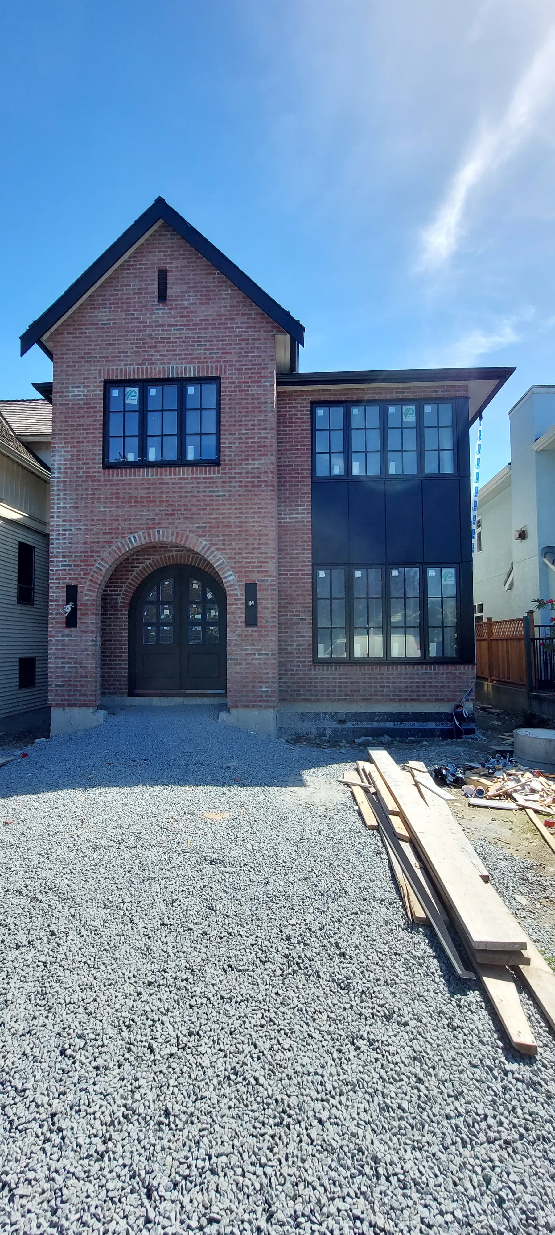 Exterior construction work by Tomron Construction in the Lower Mainland, BC