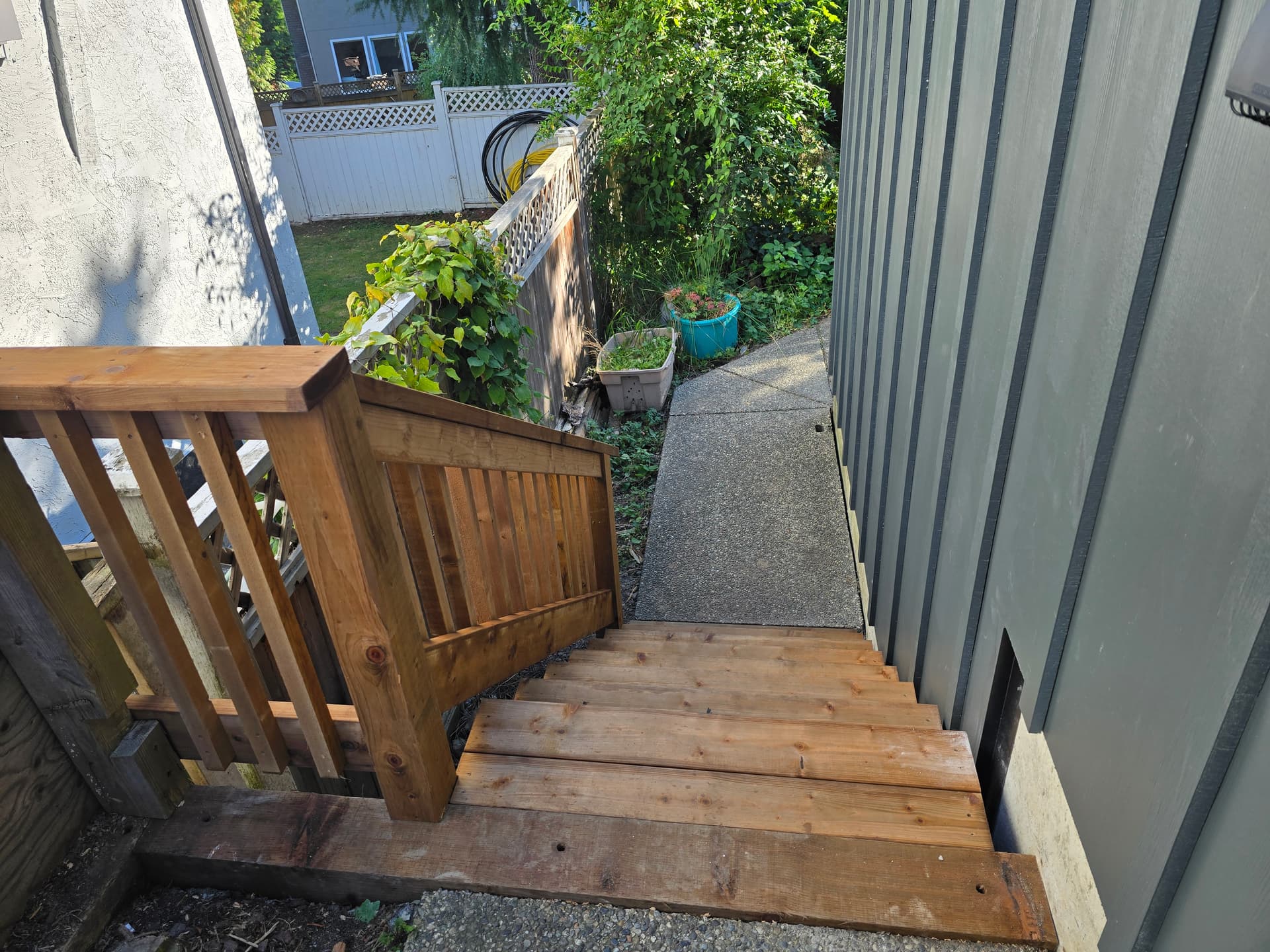 Home construction project by Tomron Construction in the Lower Mainland, BC