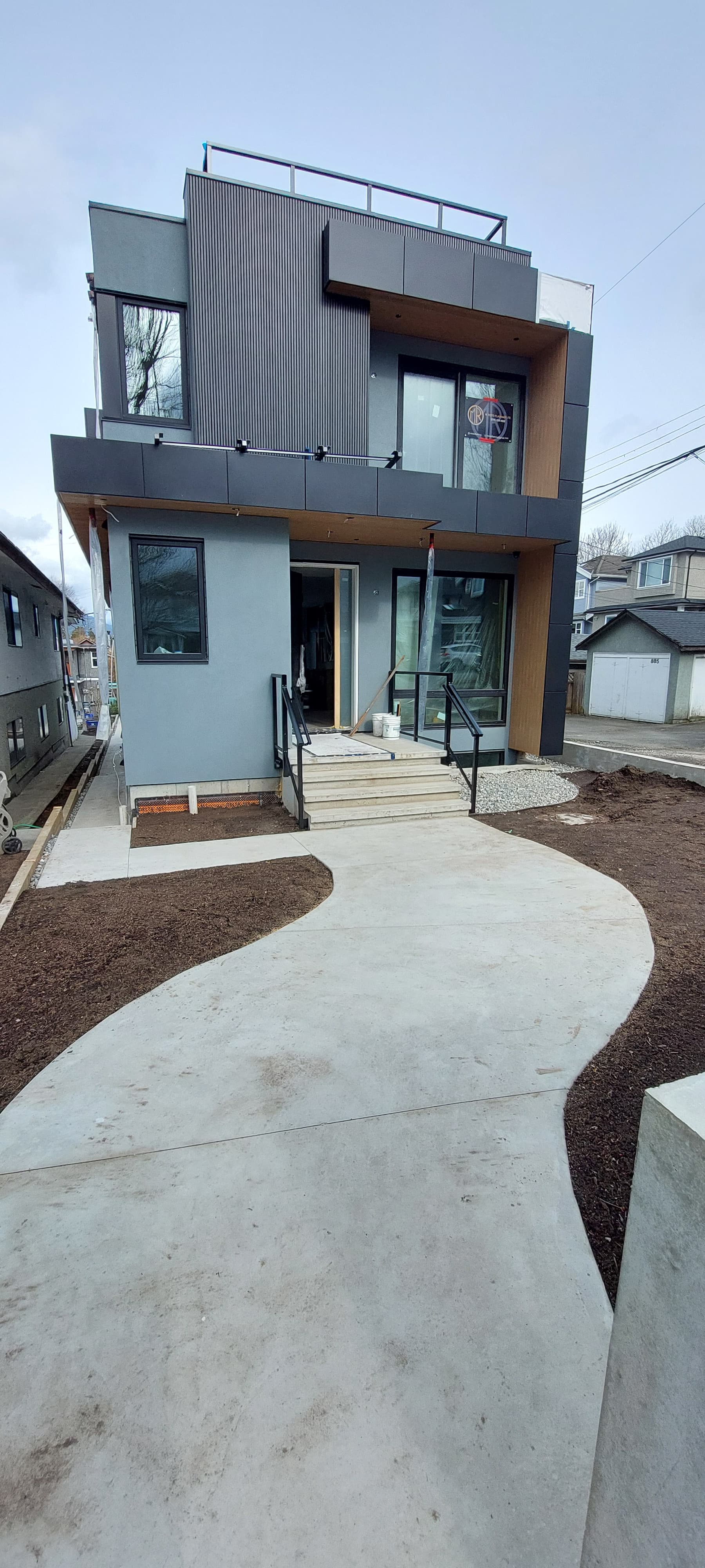 Residential project by Tomron Construction in the Lower Mainland, BC